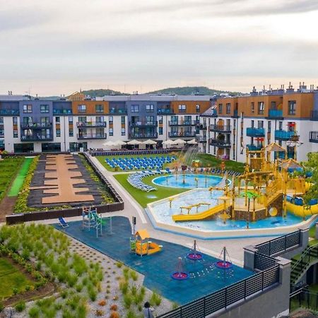 Bel Mare Aqua Apartament Parking Gratis + Taras เมียนซิดดรอแย ภายนอก รูปภาพ